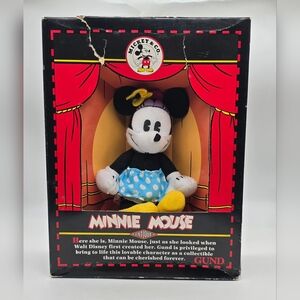 Gund MICKEY & CO. Plush Minnie Mouse STYLE 7205 Disney Vintage